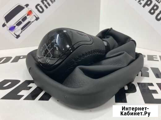 Ручка Кпп с Кожухом Ваз 2110 2112 Черная Строчка Ижевск - изображение 1