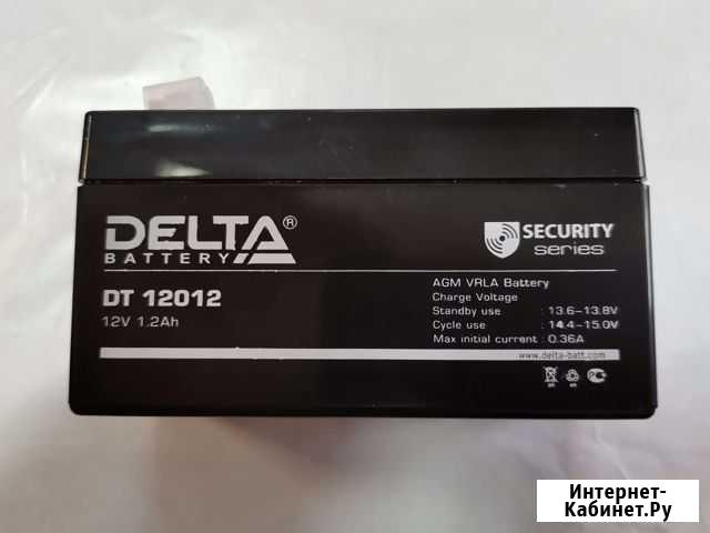 Аккумулятор Delta DT 12012 Балашиха - изображение 1
