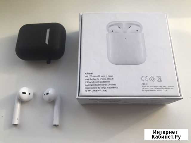 Беспроводные наушники apple airpods 2 Яблоновский - изображение 1