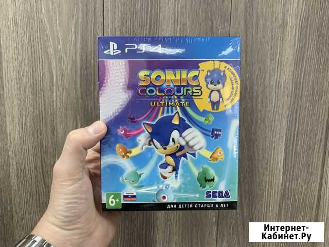 Игра Sonic Colours Ultimate (PS4) (Новая) Мелеуз - изображение 1