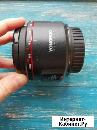 Объектив yongnuo lens YN50mm F1.8 II для Canon Тула - изображение 1