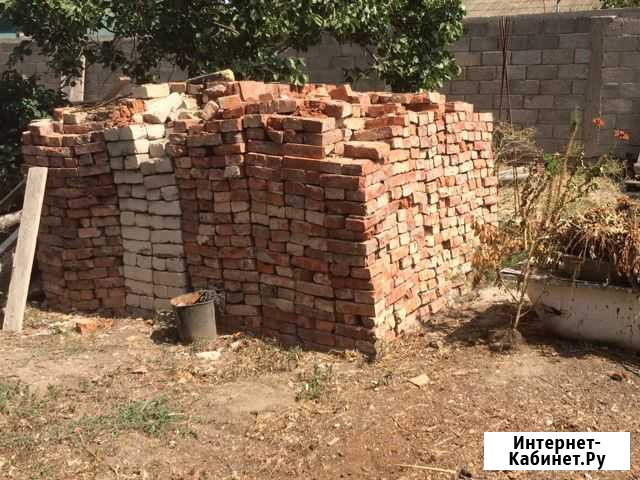 Кирпич обычный (старый) бу Каспийск - изображение 1