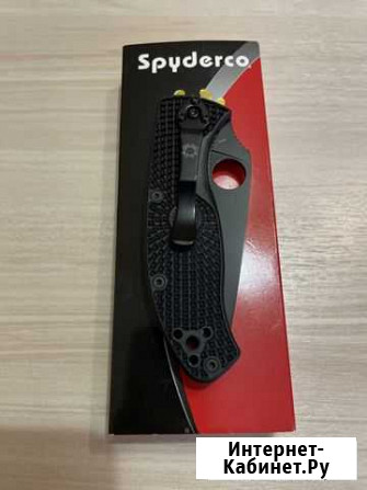 Нож Spyderco Tenacious black Севастополь - изображение 1