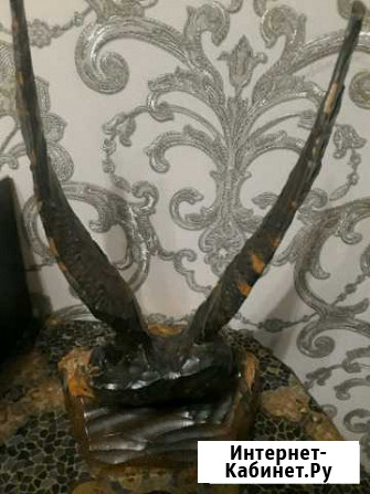 Большой орел деревянный СССР Курск - изображение 1