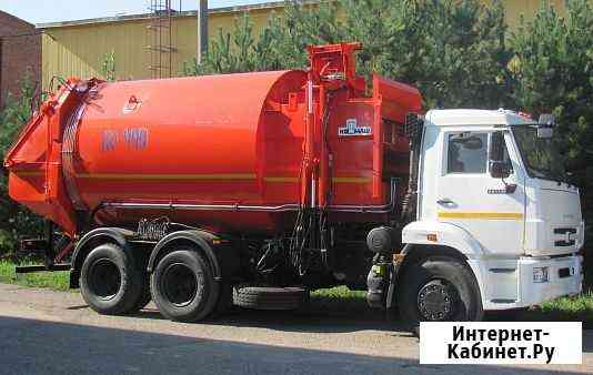 Ко-449-02 на шасси камаз 65115-50 Мусоровоз Москва