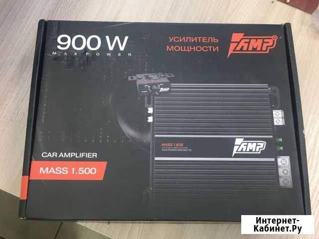 Усилитель мощности AMP mass 1.500 max 900w Йошкар-Ола - изображение 1