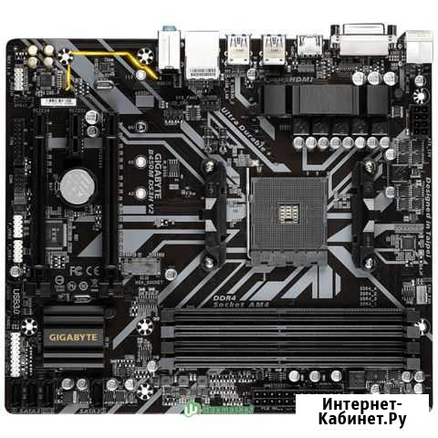 Материнская плата gigabyte B450M DS3H V2 Краснодар - изображение 1