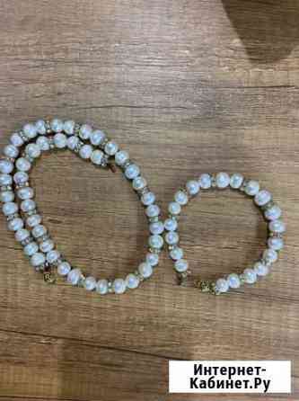 Жемчуг колье и браслет Новосибирск