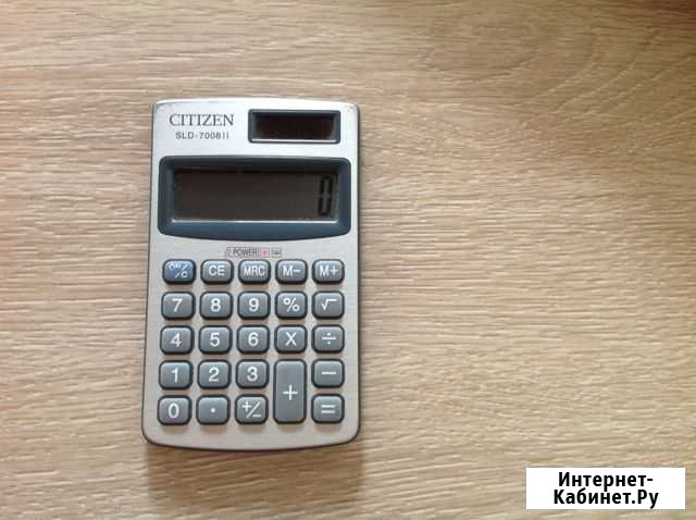 Калькулятор citizen SLD 700811 Самара - изображение 1