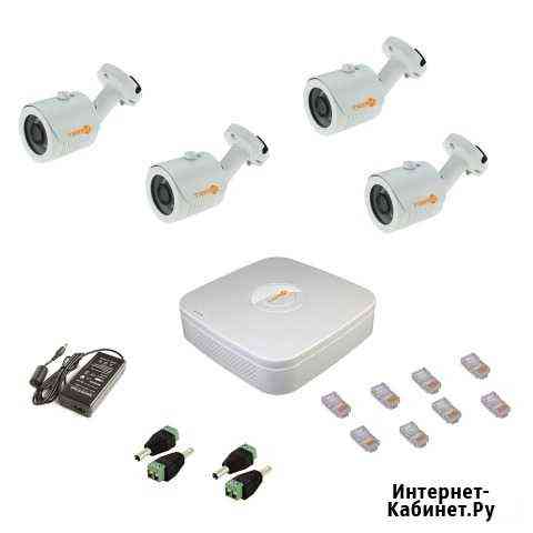 Комплект IP камер видеонаблюдения - улица Волгоград