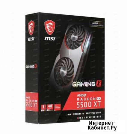 Видеокарта rx 5500 xt 8Gb Уфа - изображение 1