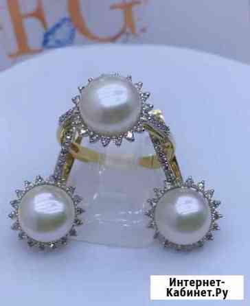 Золотой комплект с бриллиантами Нижний Новгород