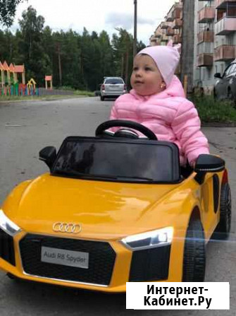 Детский электромобиль бу audi Гдов - изображение 1