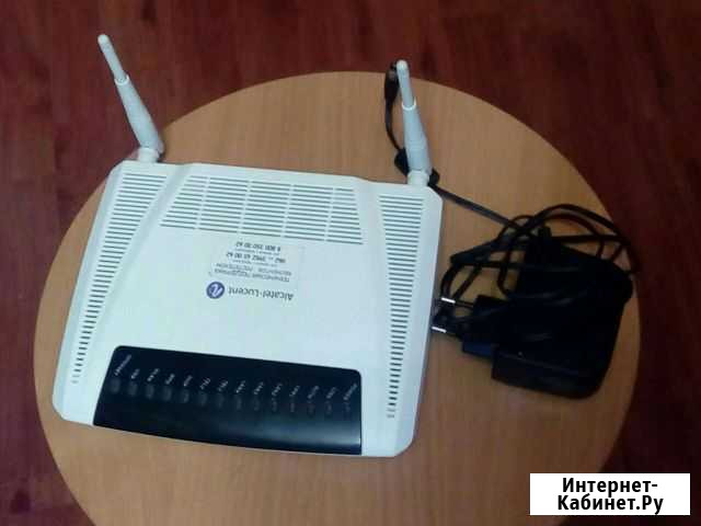 Wi-Fi роутер с оптическим входом Alcatel-Lucent I Ангарск - изображение 1