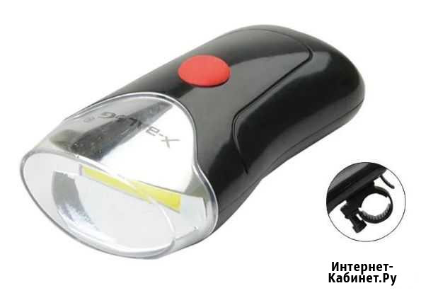 Велосипедный фонарь X-Balog BL 300 COB Краснодар - изображение 1