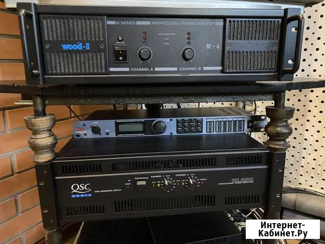 Усилители QSC и wood проц DBX Кемерово - изображение 1