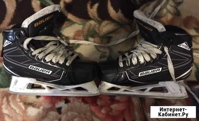 Коньки вратарские bauer Бийск - изображение 1