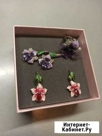 Серебряные серьги Мурманск - изображение 1