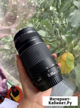 Объектив canon ef 75 300mm Тамбов - изображение 1