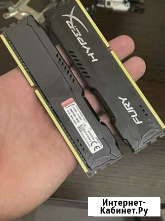 Оперативная память Kingston HyperX fury Black Seri Барнаул - изображение 1