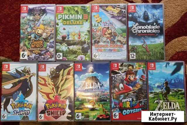 Игры для Nintendo Switch Псков - изображение 1