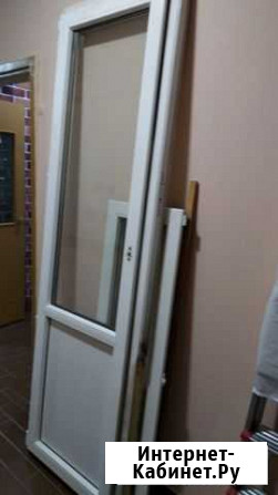 Балконный блок (стекло, пластик), б\у Москва - изображение 1