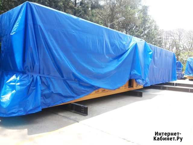 Тент полог тарпаулин синий 15x15 м Уссурийск - изображение 1