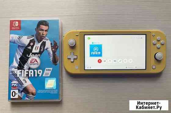 Nintendo Switch Lite 32Gb + fifa в отл. состоянии Владимир