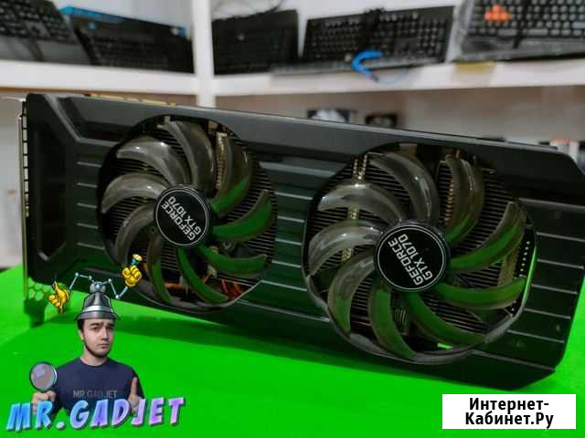 Видеокарта GTX Palit 1070 8GB, с пломбой Каспийск - изображение 1