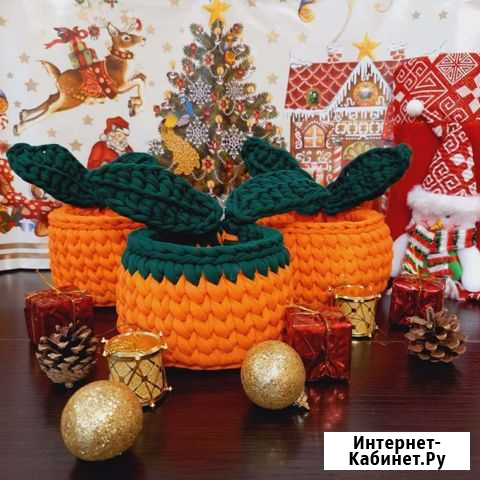 Вязаная корзинка Камышлов - изображение 1
