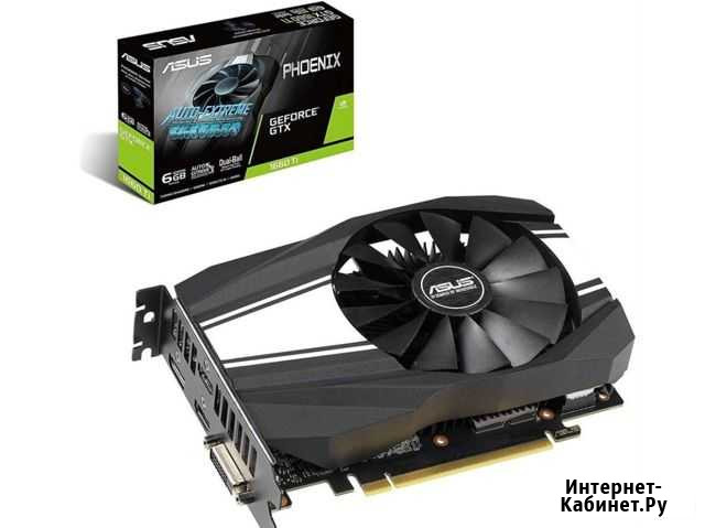 Видеокарта Asus GTX 1660 Ti Phoenix Владикавказ - изображение 1