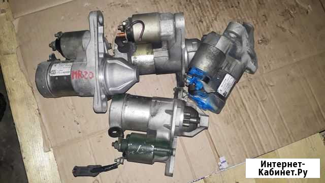 Стартер Nissan X-Trail T31 MR20DE Курск - изображение 1