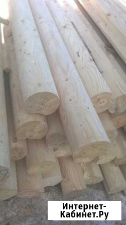 Оцилиндрованное бревно 180-280мм Рязань - изображение 1