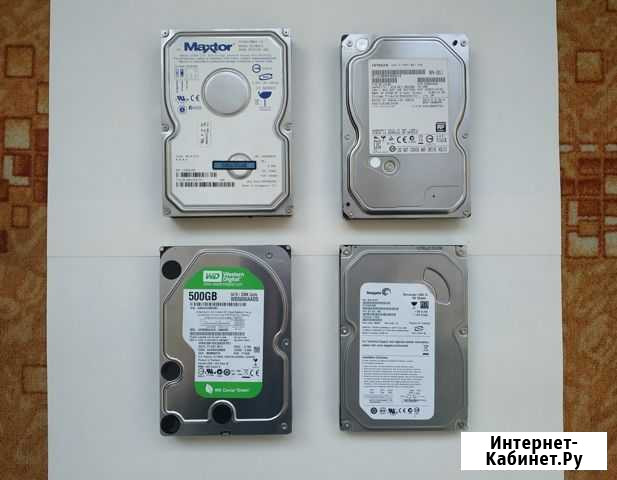Жесткие диски 3.5 IDE, S-ATA, 80-2000Gb Омск - изображение 1