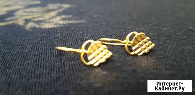 Золотые серьги Тюмень - изображение 1