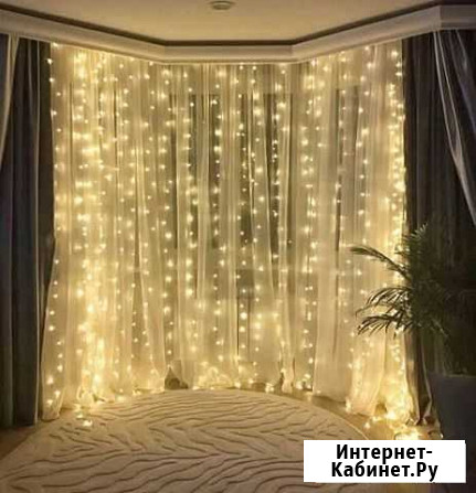 Гирлянда штора Новокузнецк - изображение 1
