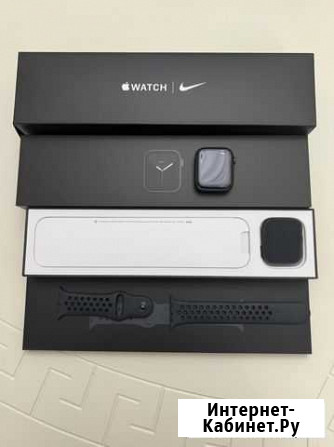 Часы apple watch 5 44 mm nike Хасавюрт - изображение 1