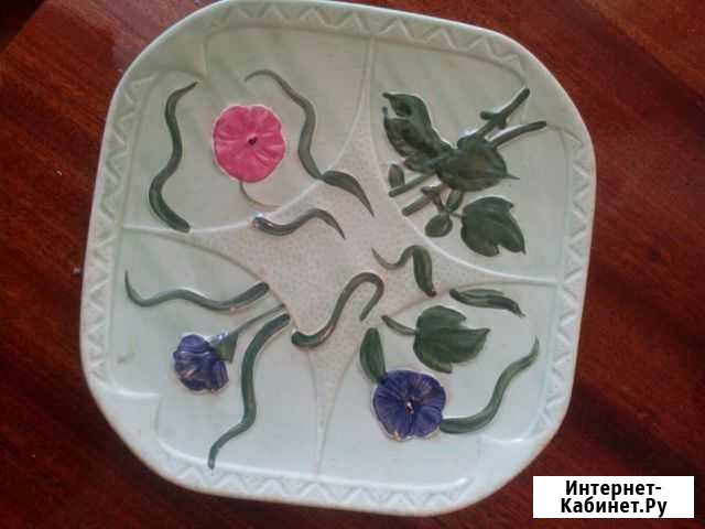 Тарелка старинная Липецк - изображение 1