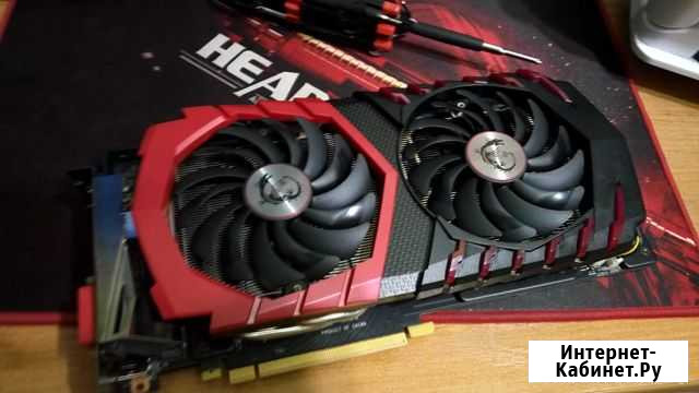 Видеокарта msi gtx 1060 6gb gaming x Новокузнецк - изображение 1