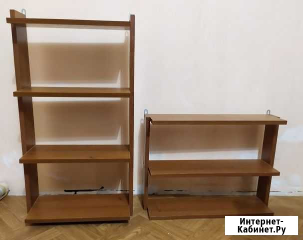 Книжные полки навесные 2 штуки Казань - изображение 1