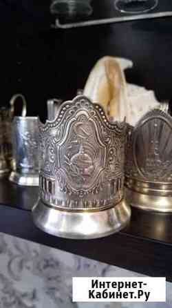 Подстаканник мельхиор Омск