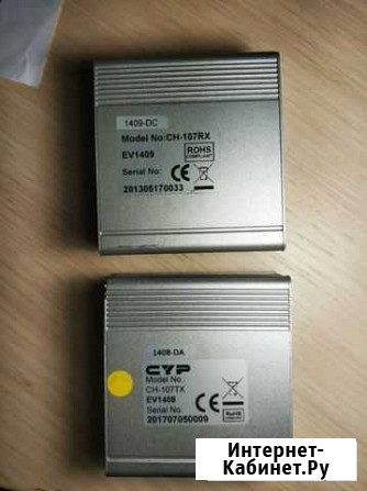 Hdmi удлинитель по витой паре Cypress(компл.2 шт) Нижневартовск - изображение 1