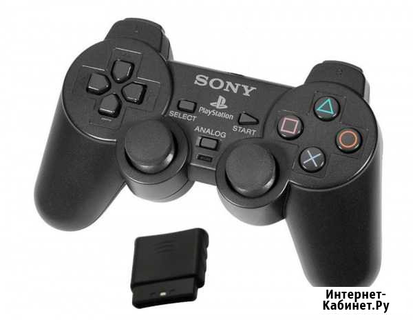 Джойстик для PS2 проводной / беспроводной Димитровград - изображение 1