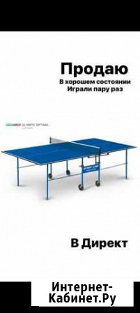 Теннисный стол Камское Устье - изображение 1