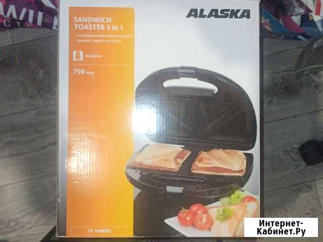 Вафельница - сэндвичница Alaska ST 7508SD Иваново - изображение 1