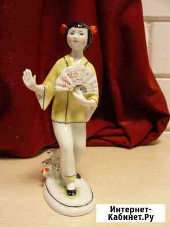 Танцующая девочка китаянка С веером, ранняя лфз Волгоград