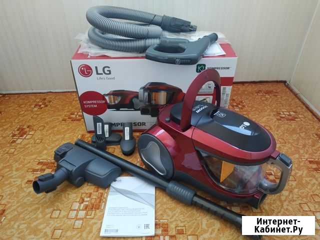 Пылесос с контейнером для пыли LG Kompressor Омск - изображение 1