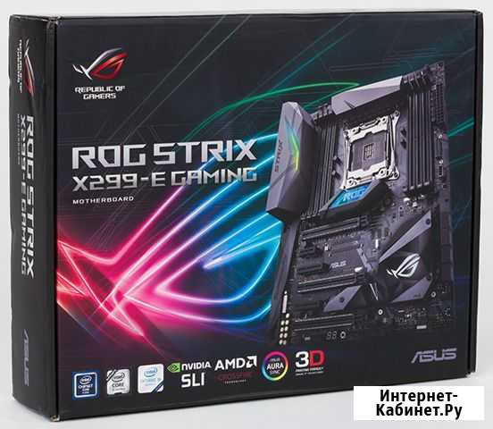 Asus ROG Strix X299 E Gaming / Корпус BX Genom 2 Петропавловск-Камчатский - изображение 1