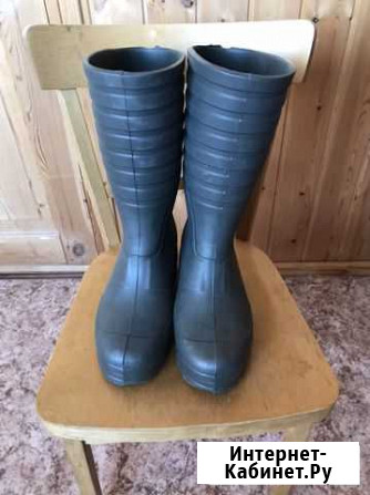 Сапоги эва для охоты и рыбалки, р 44-45 Новосибирск - изображение 1