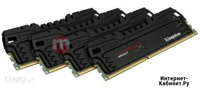 DDR3 HyperX Beast 4x4GB 1866 Киров - изображение 1